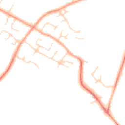 Daytime road noise heatmap for MK44 3HU