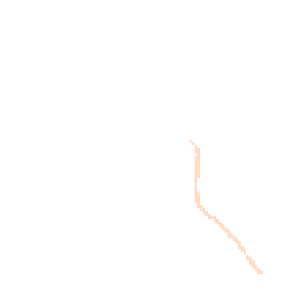 Night-time road noise heatmap for MK44 3HU