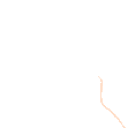 Night-time road noise heatmap for MK44 3HY