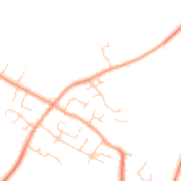 Daytime road noise heatmap for MK44 3LT