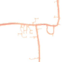 Daytime road noise heatmap for MK44 3LZ
