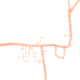Daytime road noise heatmap for MK44 3NB
