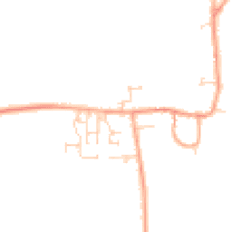 Daytime road noise heatmap for MK44 3NE