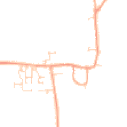 Daytime road noise heatmap for MK44 3NG