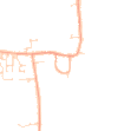 Daytime road noise heatmap for MK44 3NJ