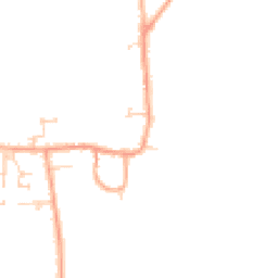 Daytime road noise heatmap for MK44 3NL