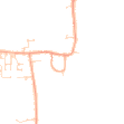 Daytime road noise heatmap for MK44 3NP