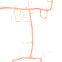 Daytime road noise heatmap for MK44 3NX