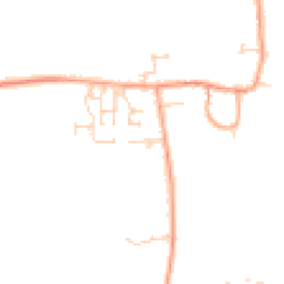 Daytime road noise heatmap for MK44 3NY