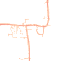 Daytime road noise heatmap for MK44 3PB