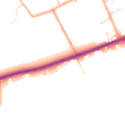 Daytime road noise heatmap for MK44 3PR