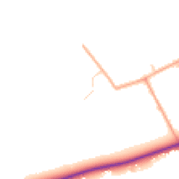 Daytime road noise heatmap for MK44 3PX