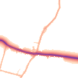 Daytime road noise heatmap for MK44 3RD