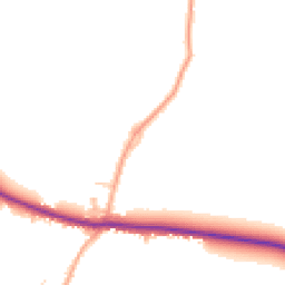 Daytime road noise heatmap for MK44 3RE