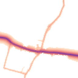 Daytime road noise heatmap for MK44 3RF
