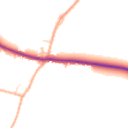 Daytime road noise heatmap for MK44 3RH