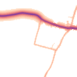Daytime road noise heatmap for MK44 3RN