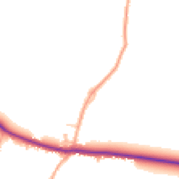 Daytime road noise heatmap for MK44 3RP