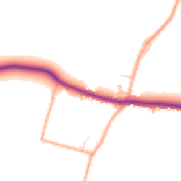 Daytime road noise heatmap for MK44 3RR