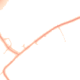 Daytime road noise heatmap for MK44 3SH