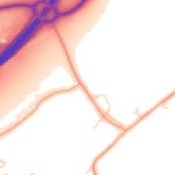 Daytime road noise heatmap for MK44 3SS