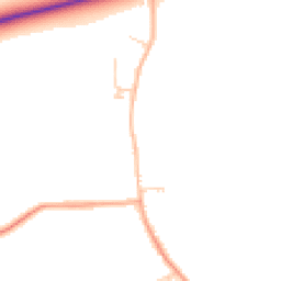 Daytime road noise heatmap for MK44 3TH