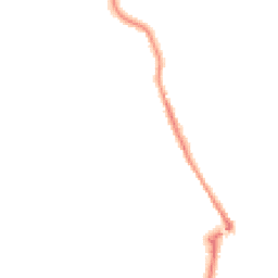 Night-time road noise heatmap for MK45 1AL