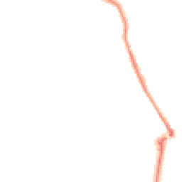 Night-time road noise heatmap for MK45 1AN
