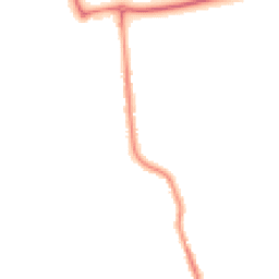 Night-time road noise heatmap for MK45 1AY