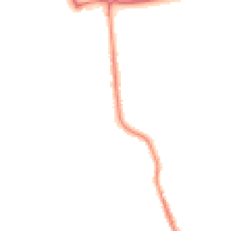 Night-time road noise heatmap for MK45 1AZ