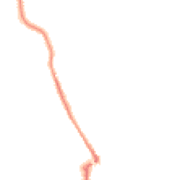 Night-time road noise heatmap for MK45 1BY
