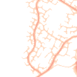 Daytime road noise heatmap for MK45 1DG