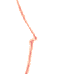 Night-time road noise heatmap for MK45 1DP