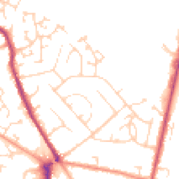 Daytime road noise heatmap for MK45 1FS