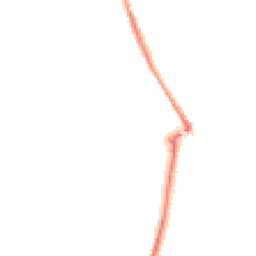 Night-time road noise heatmap for MK45 1NG