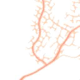 Daytime road noise heatmap for MK45 1SY