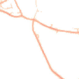 Daytime road noise heatmap for MK45 2AX