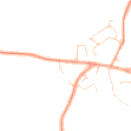 Daytime road noise heatmap for MK45 2BP