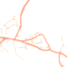 Daytime road noise heatmap for MK45 2EE