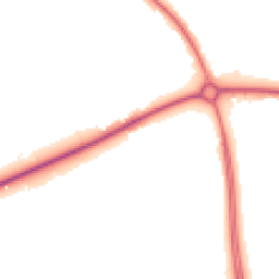 Night-time road noise heatmap for MK45 2FH