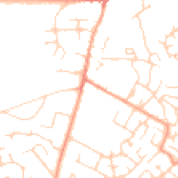 Daytime road noise heatmap for MK45 2FS