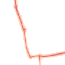 Night-time road noise heatmap for MK45 2GE