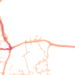Daytime road noise heatmap for MK45 2GN