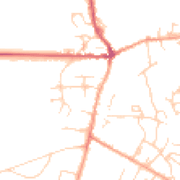 Daytime road noise heatmap for MK45 2LF