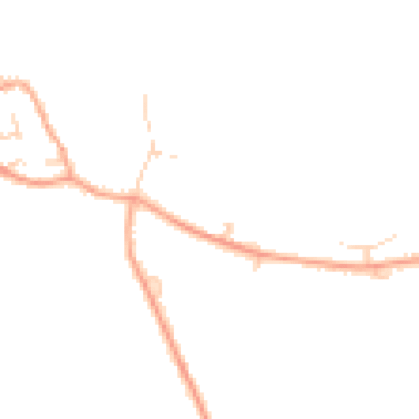 Daytime road noise heatmap for MK45 2PG