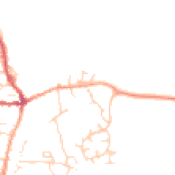 Daytime road noise heatmap for MK45 2PZ