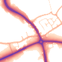 Daytime road noise heatmap for MK45 2RF