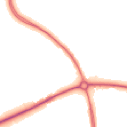 Night-time road noise heatmap for MK45 2RF