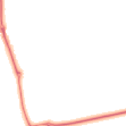 Night-time road noise heatmap for MK45 2RX