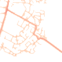 Daytime road noise heatmap for MK45 2SH